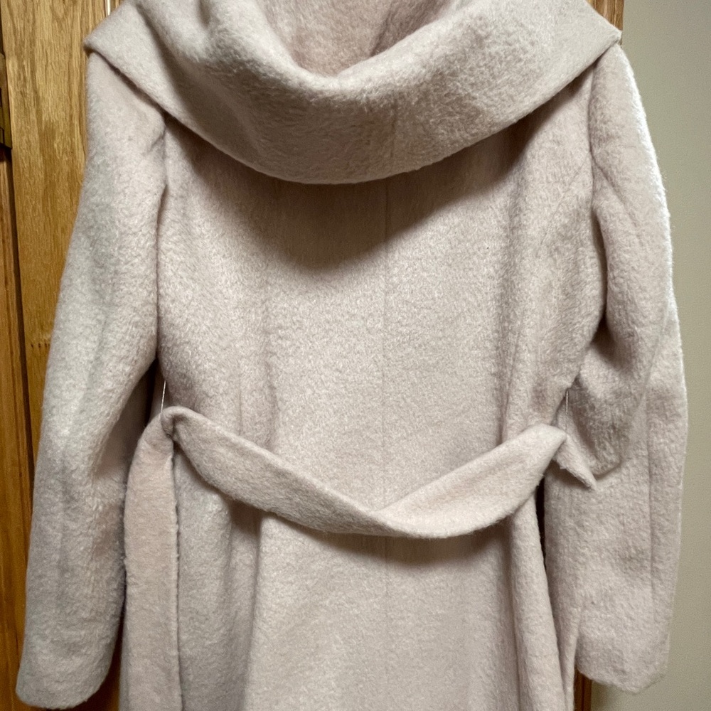 GUESS rose pink wool coat